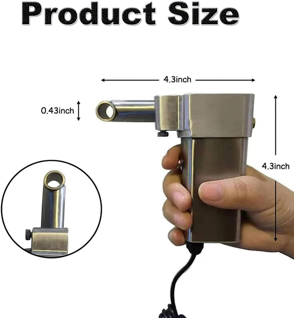 Machine Locks Créateur de Dreadlocks avec 6 Aiguilles, Machine Portable au Crochet pour Dreadlocks, Outil Électrique Rapide pour Faire, Retwister et Entretenir les Locks et Extensions de Cheveux