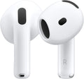 Apple AirPods 4 Écouteurs sans Fil, Casques et écouteurs Bluetooth, Audio Spatial personnalisé, résistance à la Transpiration et l’Eau, boîtier de Charge USB-C, Puce H2, Jusqu’à 24 Heures d’autonomie