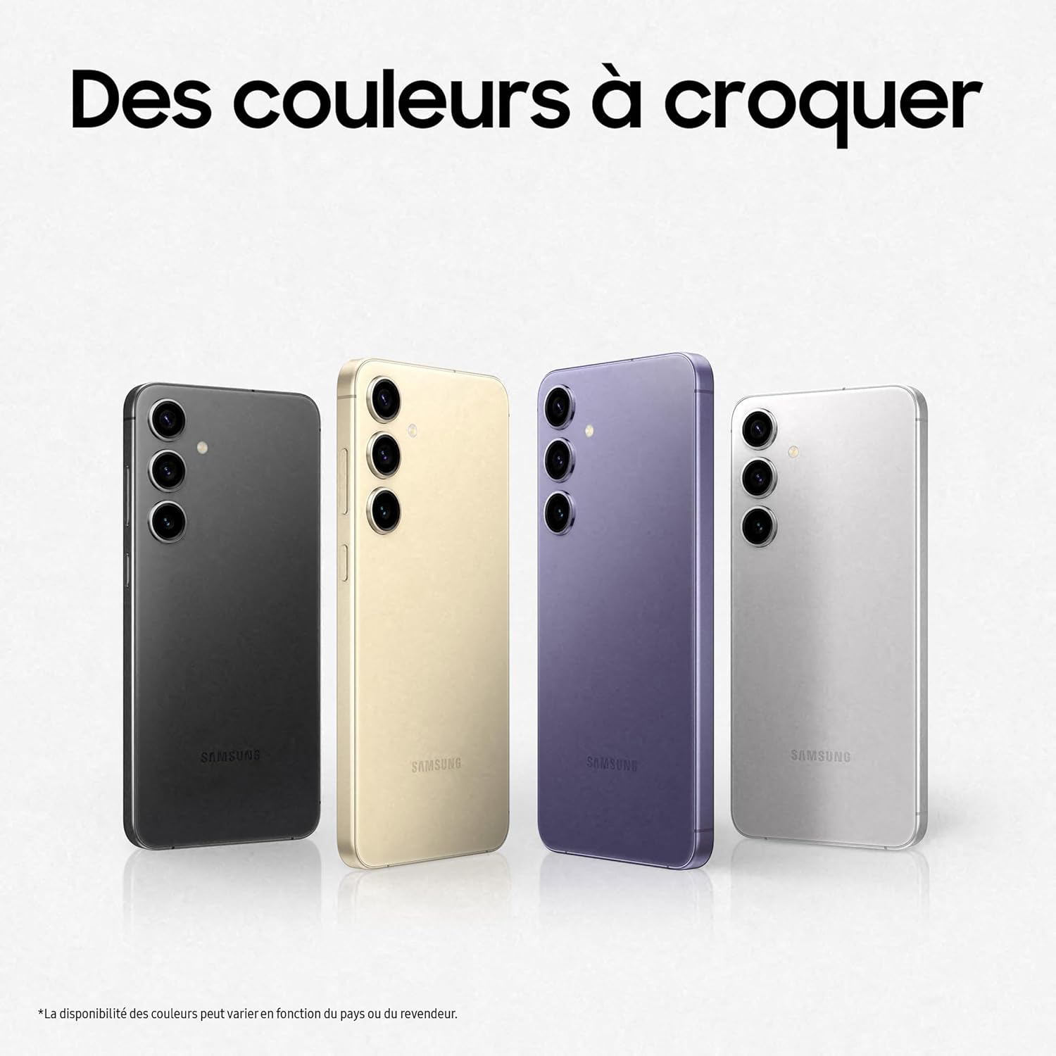 Samsung Galaxy S24 +, Smartphone Android 5G, 256 Go, Chargeur Secteur Rapide 25W Inclus [Exclusivité Amazon], Smartphone déverrouillé, Indigo, Version FR