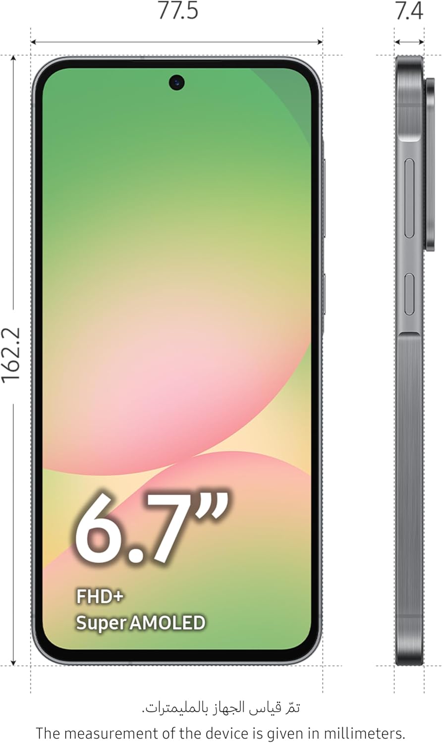 Samsung Galaxy A56 5G 128 Go 8 Go RAM - Graphite