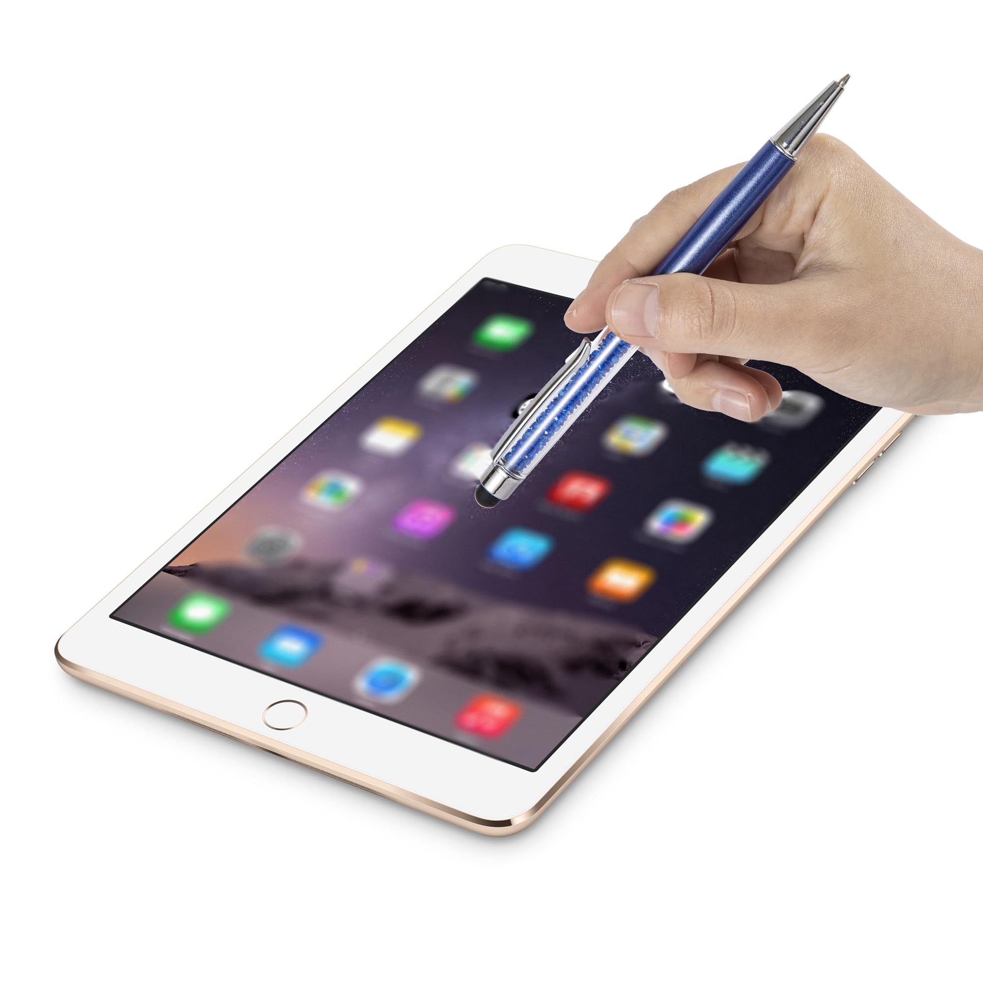 Stylet pour écran tactile haute précision 2 en 1 pour tablettes, smartphones, iPad, iPhone