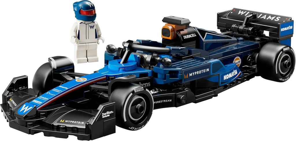 LEGO Speed Champions Voiture F1 Williams Racing FW46 - Jeu de Construction avec véhicule de Course - Minifigurine Collector de Pilote de Formule 1 - Maquette pour garçons et Filles dès 10 Ans 77249