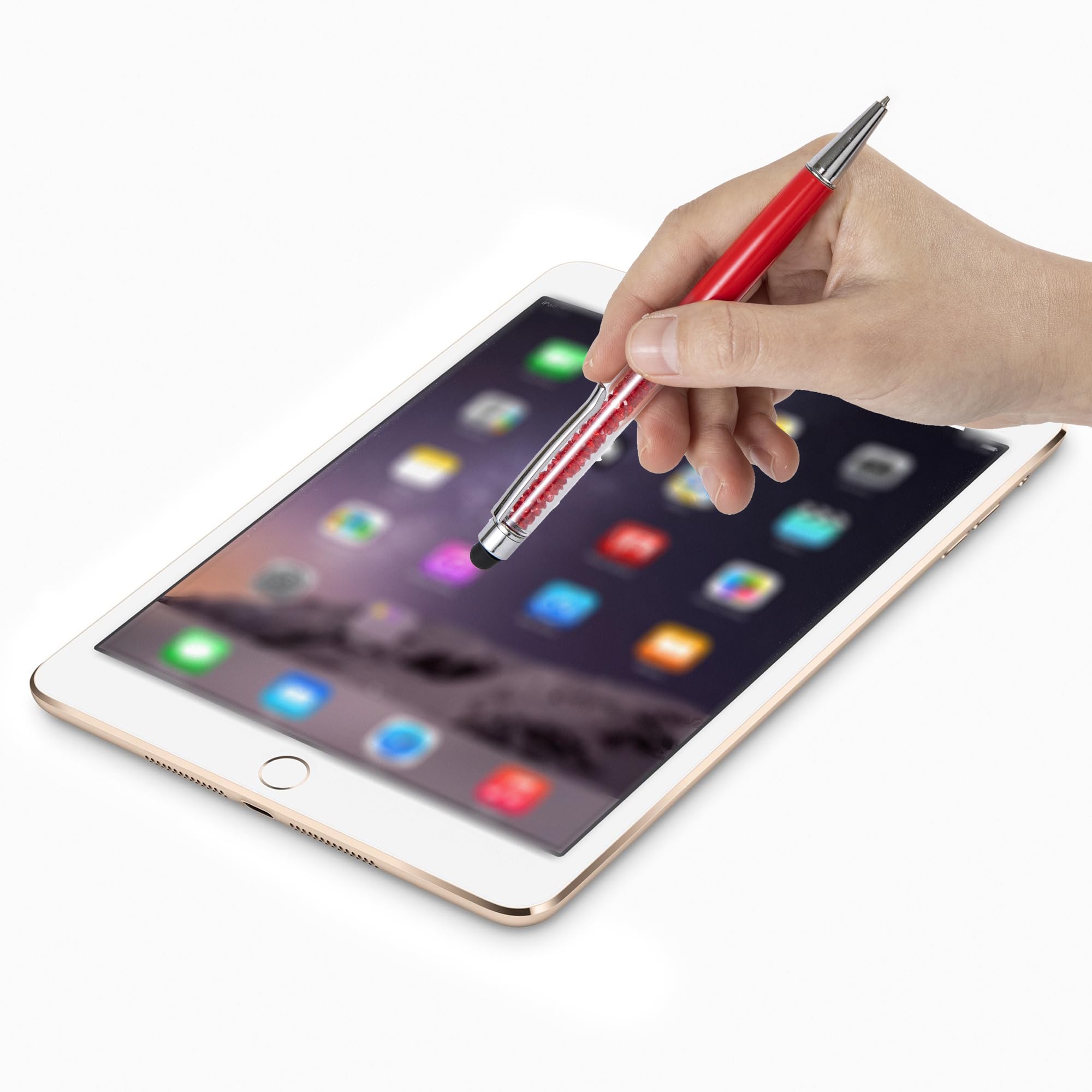 Stylet pour écran tactile haute précision 2 en 1 pour tablettes, smartphones, iPad, iPhone