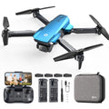 Holy Stone HS290 Drone Pliable avec Caméra FPV HD 1080P pour Débutants, Quadricoptère RC Doté D'optique de Flux, 3 Modes de Vitesse, 2 Batteries Modulaires, Jouet-Cadeau pour Garçons et Filles
