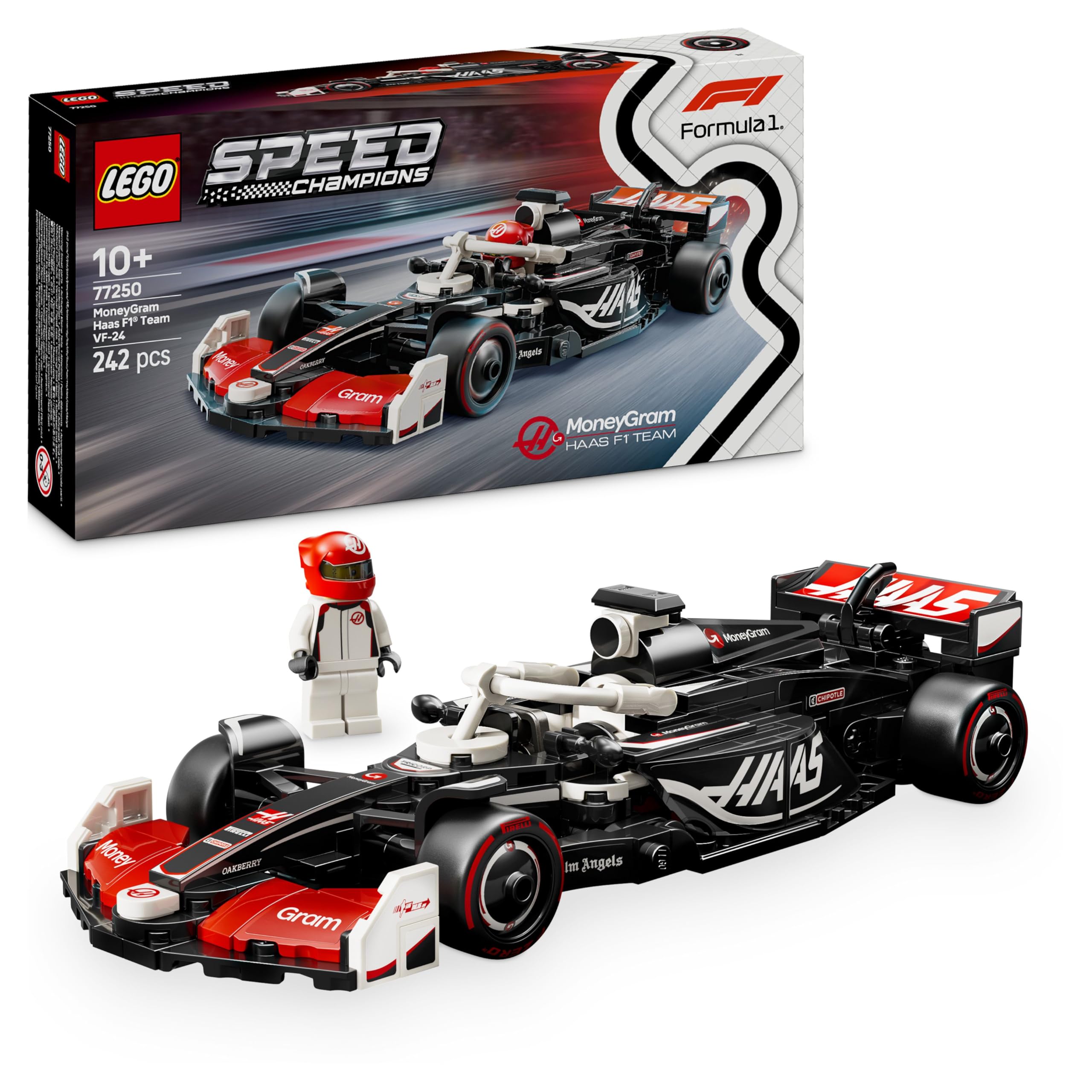 LEGO Speed Champions Voiture F1 Williams Racing FW46 - Jeu de Construction avec véhicule de Course - Minifigurine Collector de Pilote de Formule 1 - Maquette pour garçons et Filles dès 10 Ans 77249